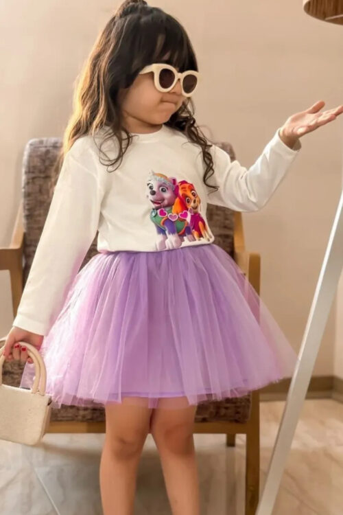 بلوز دامن توری